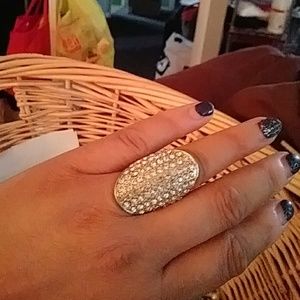 Rhinestone ring